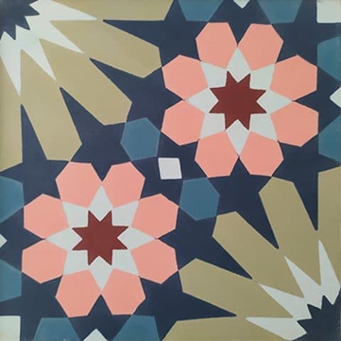 MAROC 1801 zementfliesen - Szimpla lap