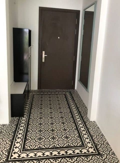 Trento 0105 sarok zementfliesen - Galériafotó 41623