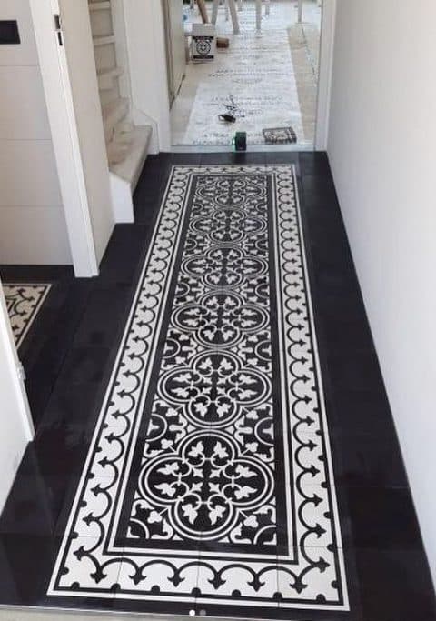 Trento 0105 sarok zementfliesen - Galériafotó 41626