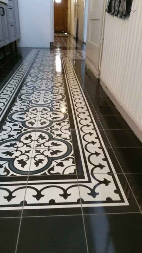 Trento 0105 sarok zementfliesen - Galériafotó 41633