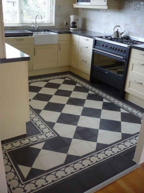 Trento 0105 sarok zementfliesen - Galériafotó 41631