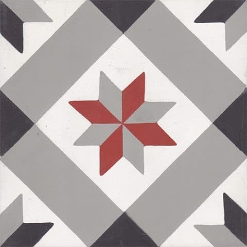 ZAHIR S 0401 zementfliesen - Szimpla lap