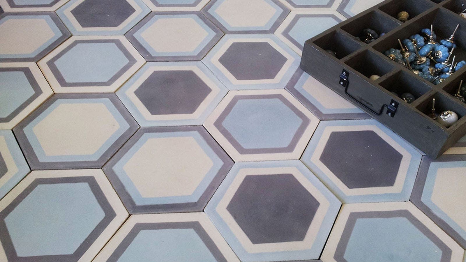 Hexa Azrou zementfliesen