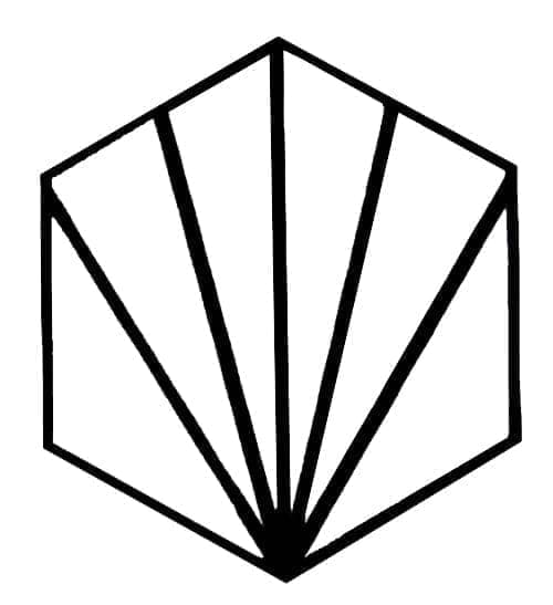 Hexa Jasmin zementfliesen - Séma