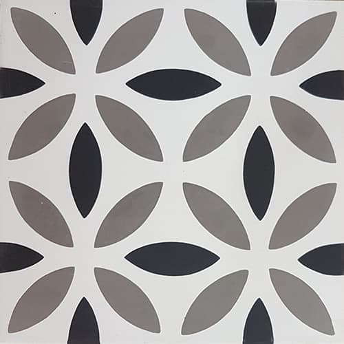 Java zementfliesen - Séma