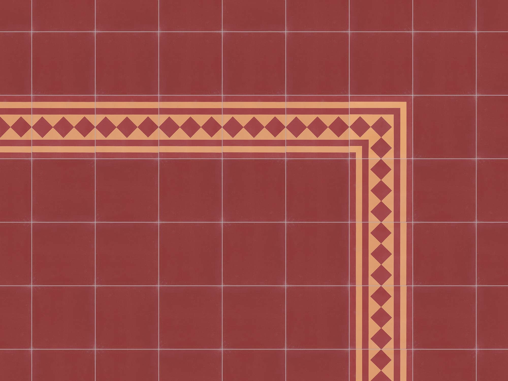 Pepita Bordure zementfliesen