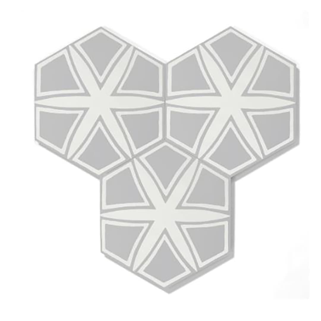 Hexa Daisy zementfliesen