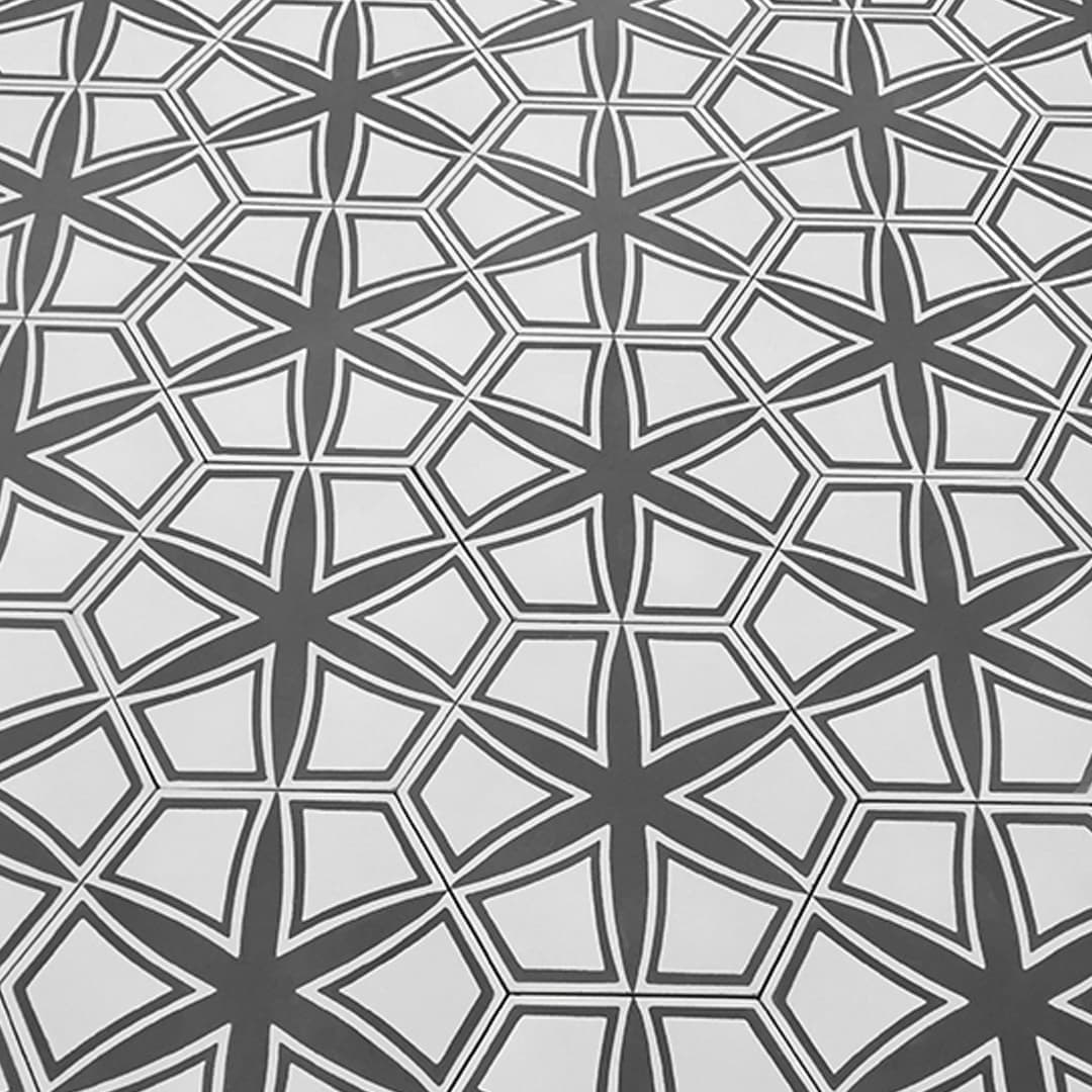 Hexa Daisy zementfliesen