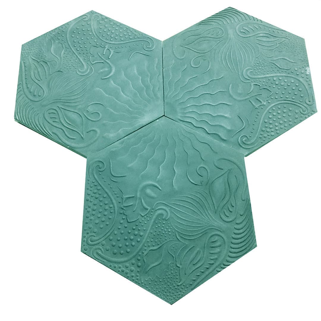 Hexa Gaudi zementfliesen