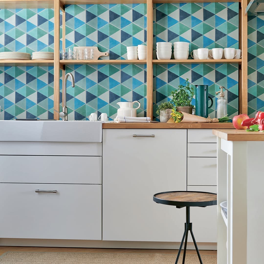 Hexa Propeller zementfliesen