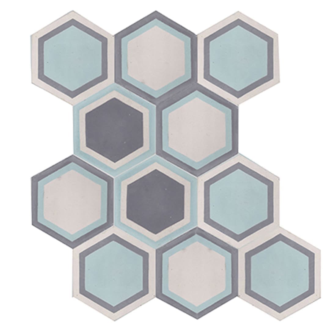 Hexa Azrou zementfliesen