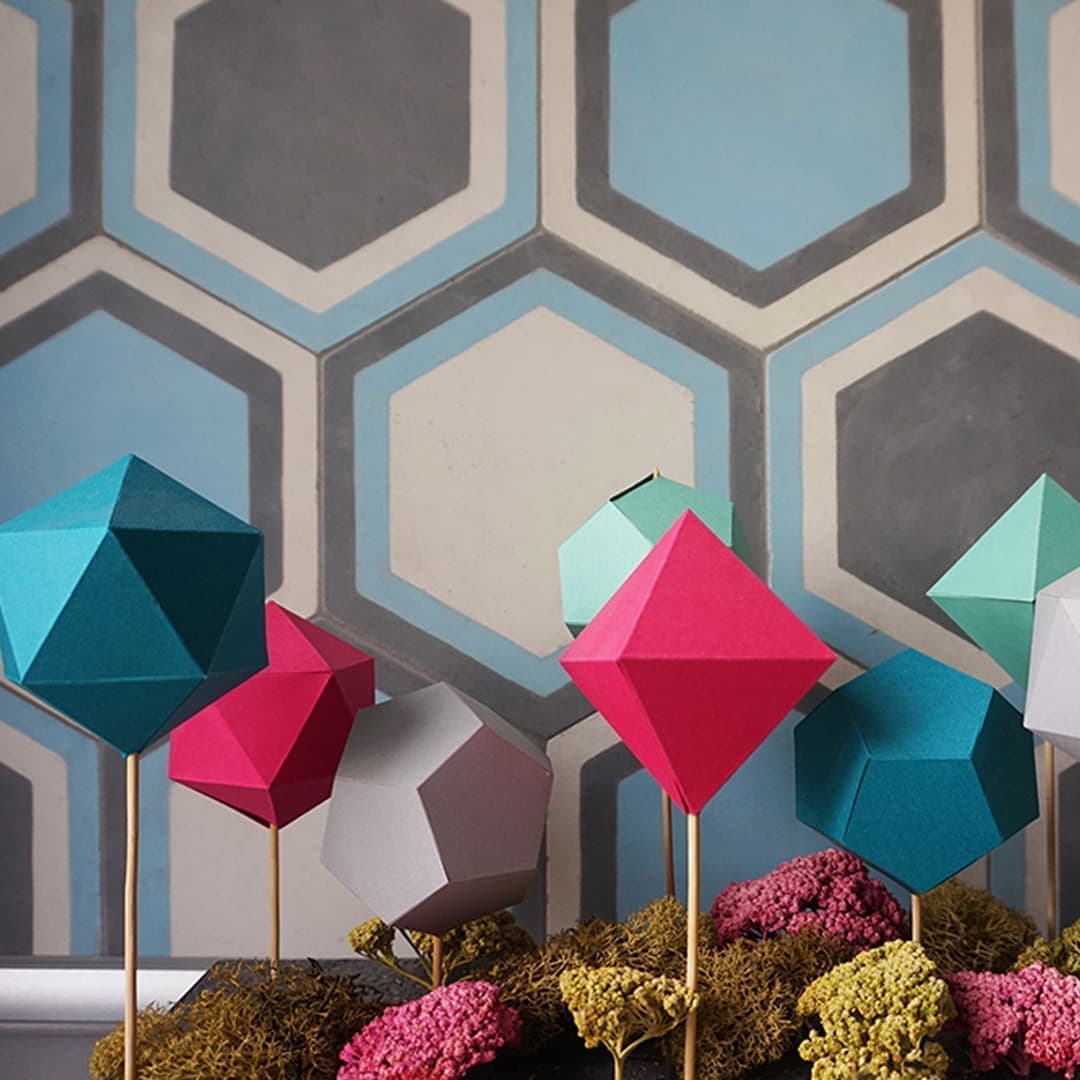 Hexa Azrou zementfliesen