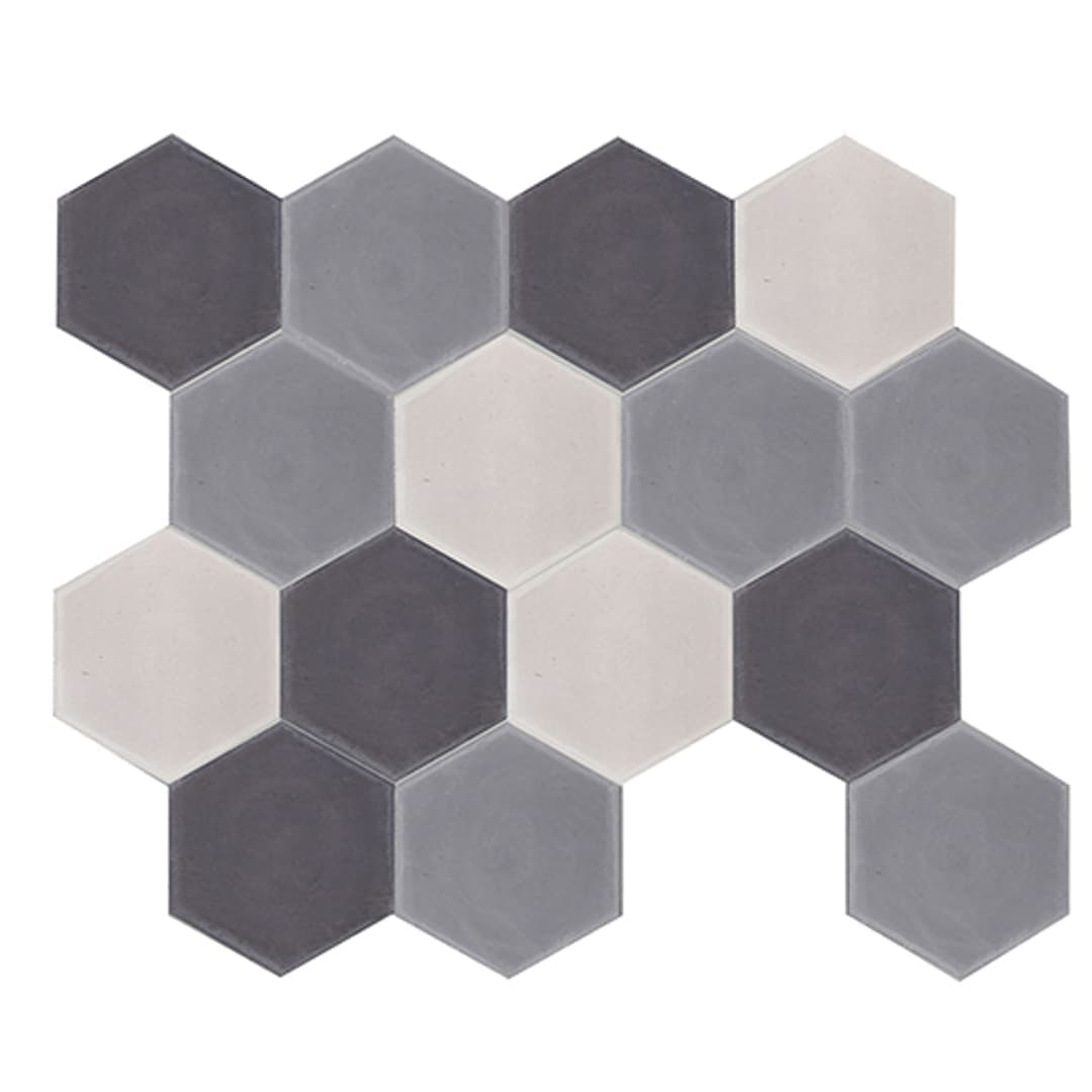 Hexa Uni zementfliesen