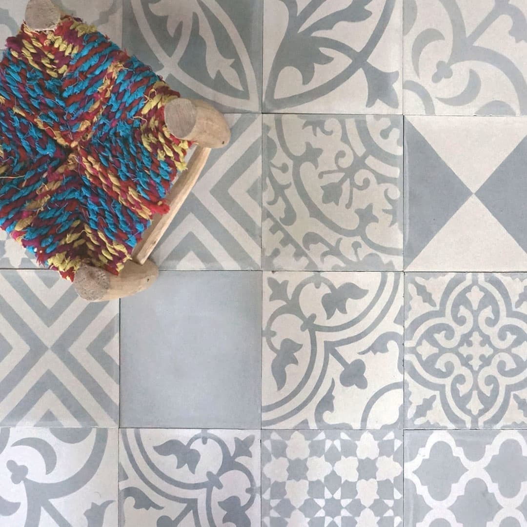 Patchwork zementfliesen