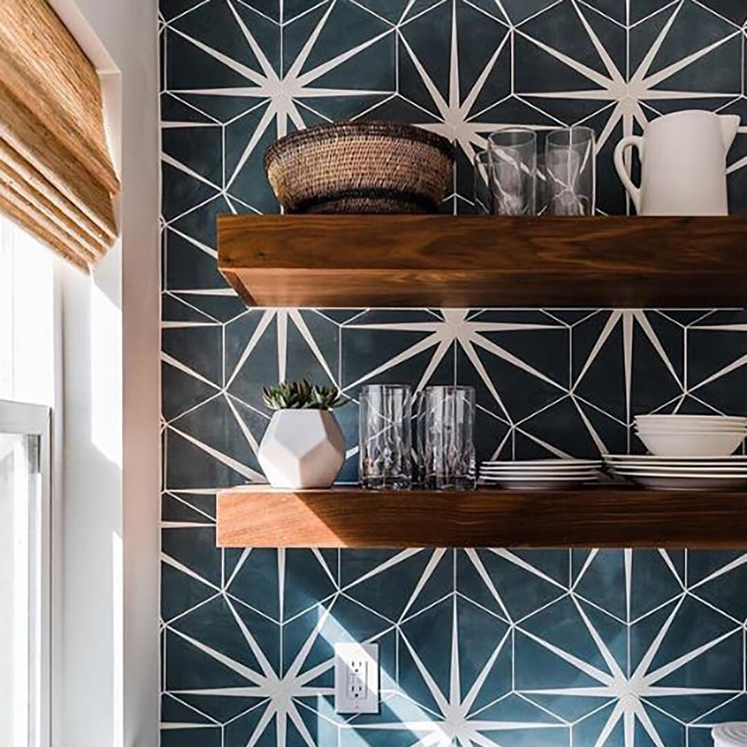 Hexa Sarah zementfliesen