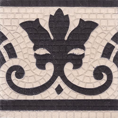 Casablanca 0201 Bordure relief - Szimpla