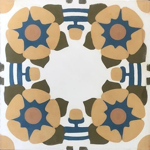 Millenium #06 bordure zementfliesen - Szimpla lap