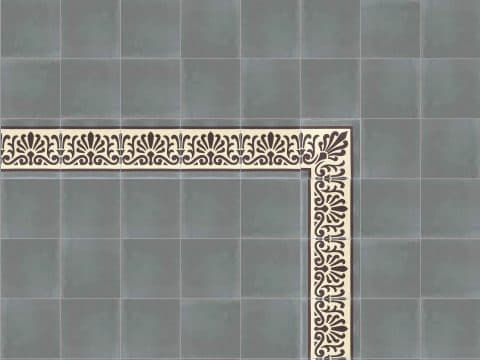 Millenium #13 bordure zementfliesen - Termékfotó II.