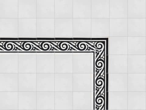 Millenium #14 bordure zementfliesen - Termékfotó II.