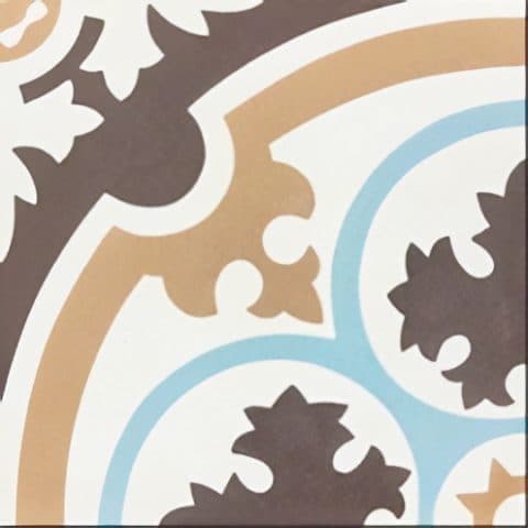 ESMERALDA 0801 zementfliesen - Szimpla lap