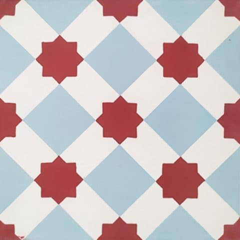 FEZ 0601 zementfliesen - Szimpla lap