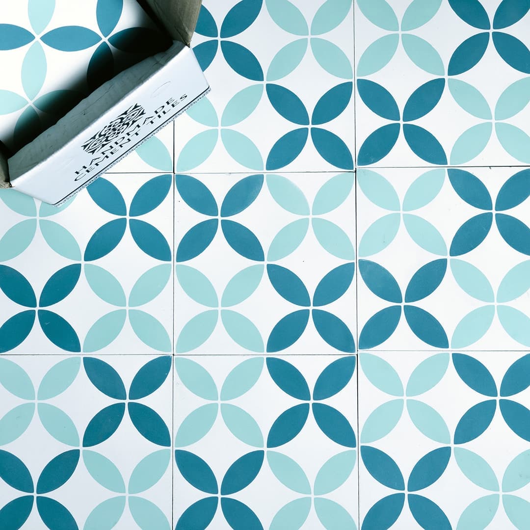 Papillion zementfliesen