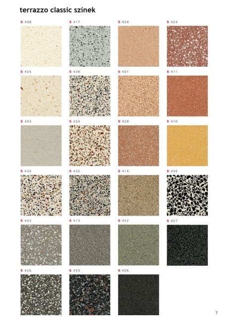 Terrazzo Classic S429 Hill terrazzofliesen - Galériafotó 50691