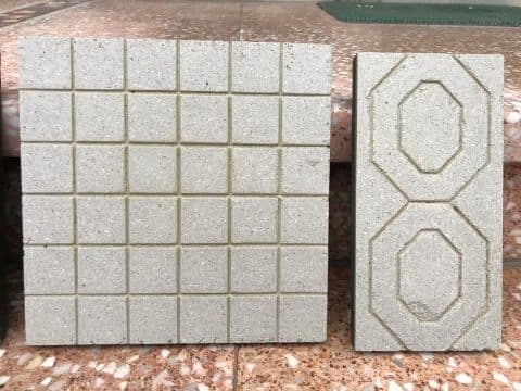 TC5 SAKKTÁBLA relief 0105 terrazzo zementfliesen - Galériafotó 52051