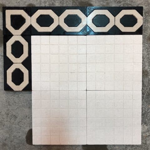 TC5 SAKKTÁBLA relief 0105 terrazzo zementfliesen - Galériafotó 52050