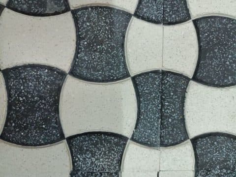 TC5 PISKOTA relief 0105 terrazzo zementfliesen - Galériafotó 52019