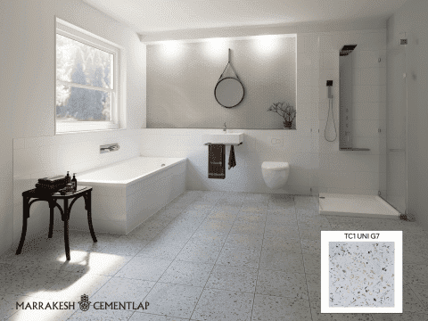 TC1 Uni G07 terrazzofliesen - Galériafotó 54144