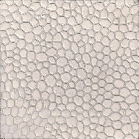 UNI Relief  17×17 „Snakeskin“ White